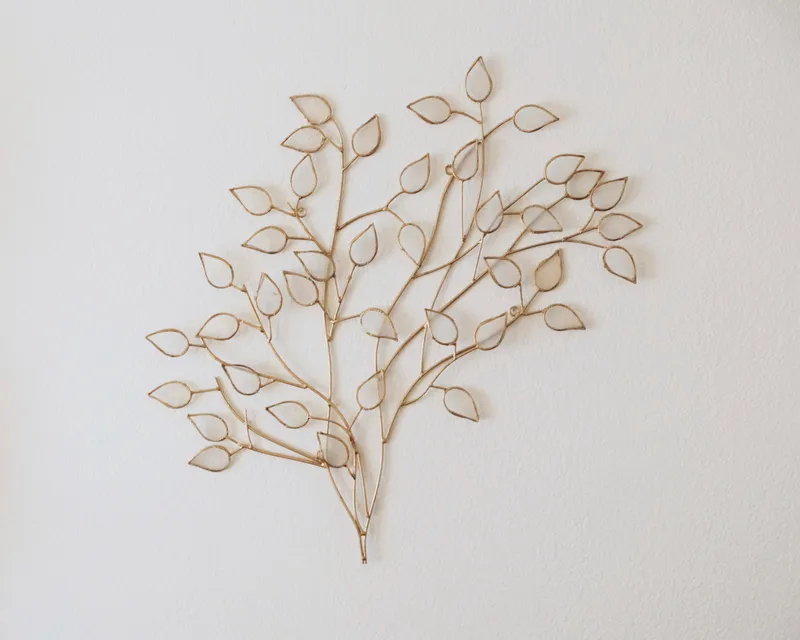 A tree wall art detail in the therapy office in Scottsdale, AZ